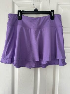 Purple Athletic Skirt